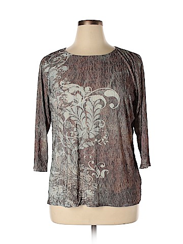 Coldwater Creek 3/4 Sleeve Top (view 1)