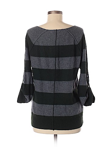 Aqua Cashmere Pullover Sweater (view 2)