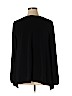 Allison Brittney Black Long Sleeve Top Size XL - photo 2