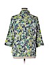 Cj Banks Green Short Sleeve Blouse Size 1X - photo 2