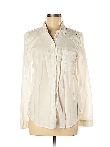 American Eagle Outfitters Long Sleeve Button-Down Shirt (view 1)