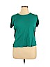 Daisy Fuentes Green Short Sleeve T-Shirt Size XL - photo 1