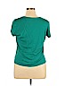 Daisy Fuentes Green Short Sleeve T-Shirt Size XL - photo 2