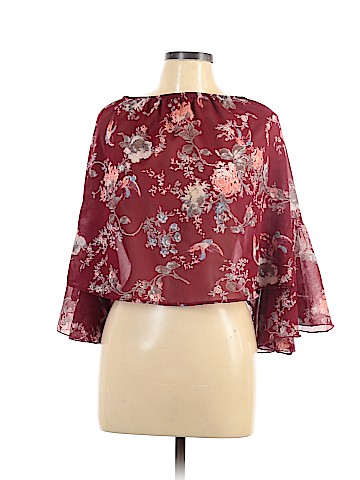 Charlotte Russe Long Sleeve Blouse (view 1)