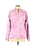 Adidas 100% Polyester Pink Track Jacket Size L - photo 1
