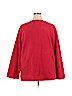 Unbranded 100% Polyester Red Pullover Sweater Size 3X - photo 2