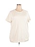 Forever 21 Ivory Short Sleeve Top Size 3X - photo 1