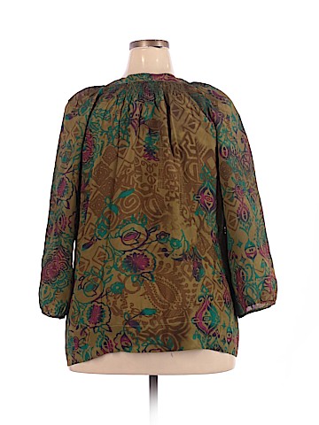 Ya-Da Long Sleeve Silk Top (view 2)