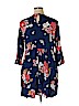 Old Navy 100% Rayon Blue Casual Dress Size XL - photo 2