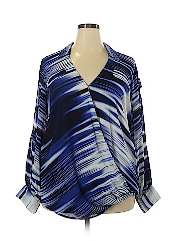 Ashley Stewart Long Sleeve Blouse (view 1)