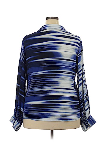 Ashley Stewart Long Sleeve Blouse (view 2)