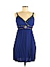 Sue Wong 100% Polyester Blue Cocktail Dress Size 8 - photo 1