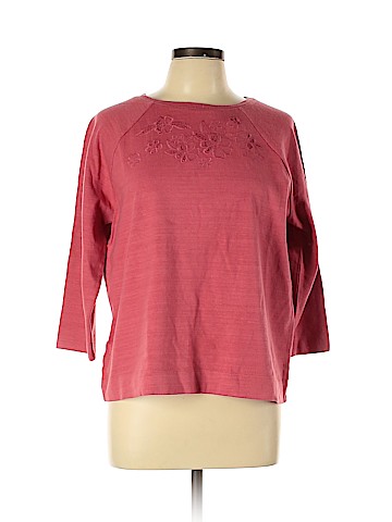 Ann Taylor LOFT 3/4 Sleeve Top (view 1)