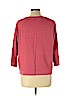 Ann Taylor LOFT 100% Cotton Pink 3/4 Sleeve Top Size L (petite) - photo 2