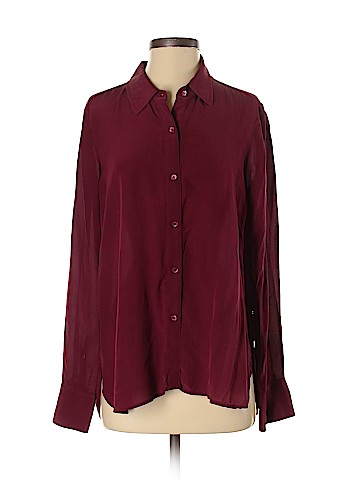Eileen Fisher Long Sleeve Silk Top (view 1)