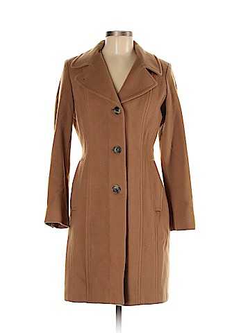Anne Klein Wool Coat (view 1)