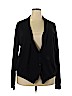 Universal Standard 100% Merino Wool Black Wool Cardigan Size 22 Plus (L) - photo 1