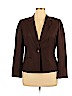 Jones New York Brown Blazer Size 14 - photo 1