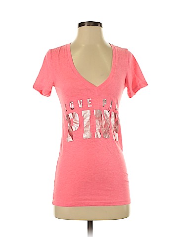Victoria's Secret Pink Short Sleeve T-Shirt (view 1)