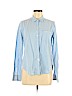 Hollister 100% Cotton Blue Long Sleeve Button-Down Shirt Size M - photo 1