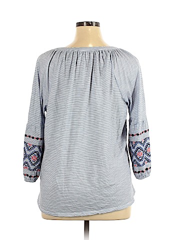 Style&Co 3/4 Sleeve Top (view 2)