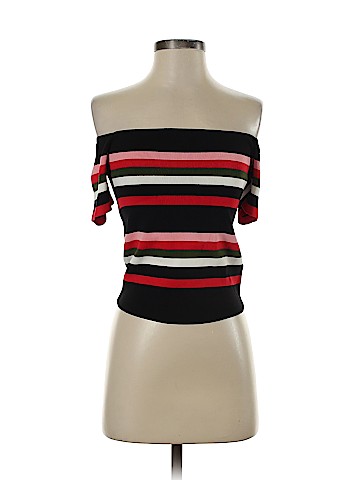 Scripted Short Sleeve Top (view 1)