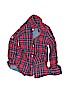 Gap Kids 100% Cotton Red Long Sleeve Button-Down Shirt Size 4 - 5 - photo 1