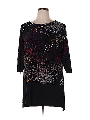 Woman Within 3/4 Sleeve Top (view 1)