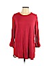 Acting Pro Red 3/4 Sleeve Top Size 1X - photo 1