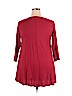 Jollie  Lovin Red 3/4 Sleeve Blouse Size 2X - photo 2