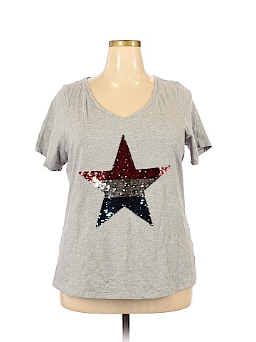 Lane Bryant Short Sleeve Top (view 1)