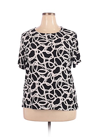 JM Collection 3/4 Sleeve Blouse (view 1)