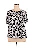 JM Collection Black 3/4 Sleeve Blouse Size 2X - photo 1