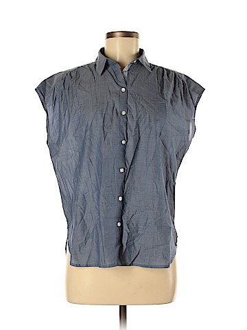 Ann Taylor LOFT Short Sleeve Button-Down Shirt (view 1)
