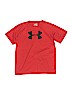 Under Armour 100% Polyester Red Active T-Shirt Size XL (youth) - photo 1