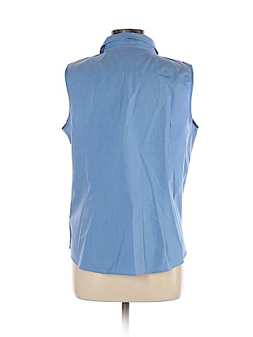 Talbots Sleeveless Button-Down Shirt (view 2)