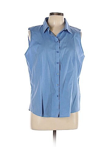 Talbots Sleeveless Button-Down Shirt (view 1)