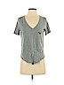 Victoria's Secret Pink 100% Cotton Gray Short Sleeve T-Shirt Size S - photo 1
