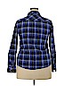 Op 100% Cotton Blue Long Sleeve Button-Down Shirt Size XXL - photo 2