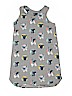 Gap Kids 100% Cotton Print Gray Dress Size 12 - photo 1