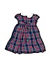 JoJo Maman Bebe 100% Cotton Blue Dress Size 12-18 mo - photo 2