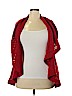 New Directions 100% Acrylic Red Cardigan Size 2X - photo 1