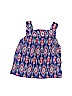 Carter's 100% Cotton Blue Sleeveless Blouse 18-24 MO / 24 MO - photo 1