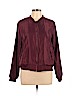 Justify 100% Polyester Burgundy Jacket Size L - photo 1