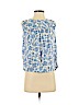 Ann Taylor LOFT Outlet 100% Rayon Blue Sleeveless Blouse Size XXS (petite) - photo 1