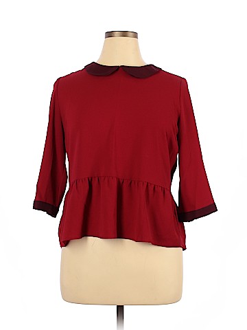 Sweet Rain 3/4 Sleeve Top (view 1)