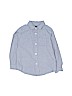 The Children's Place 100% Cotton Blue Long Sleeve Button-Down Shirt Size 3T - photo 1