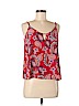 Lush 100% Polyester Red Sleeveless Blouse Size M - photo 1