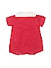 Jack & Teddy 100% Cotton Red Short Sleeve Outfit 0-3 MO / 3 MO - photo 2