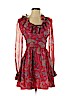 Betsey Johnson 100% Silk Pink Casual Dress Size 4 - photo 1